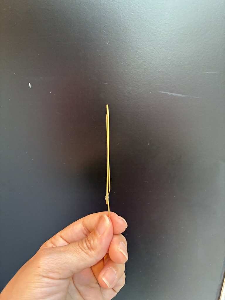 正面から見ると一本の線=「一」になる